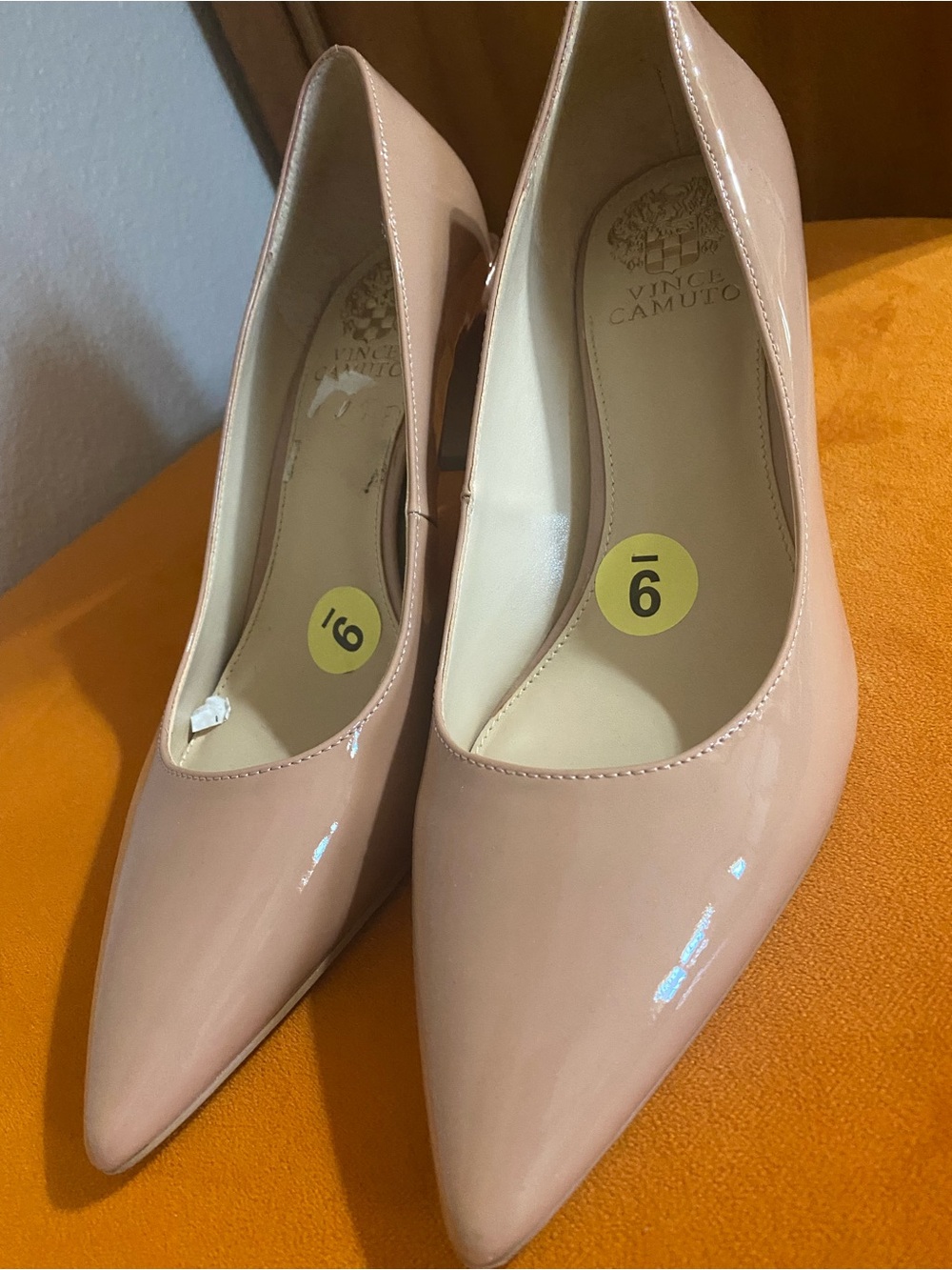 Vince Camuto Blush Patent Pointed-Toe Pumps